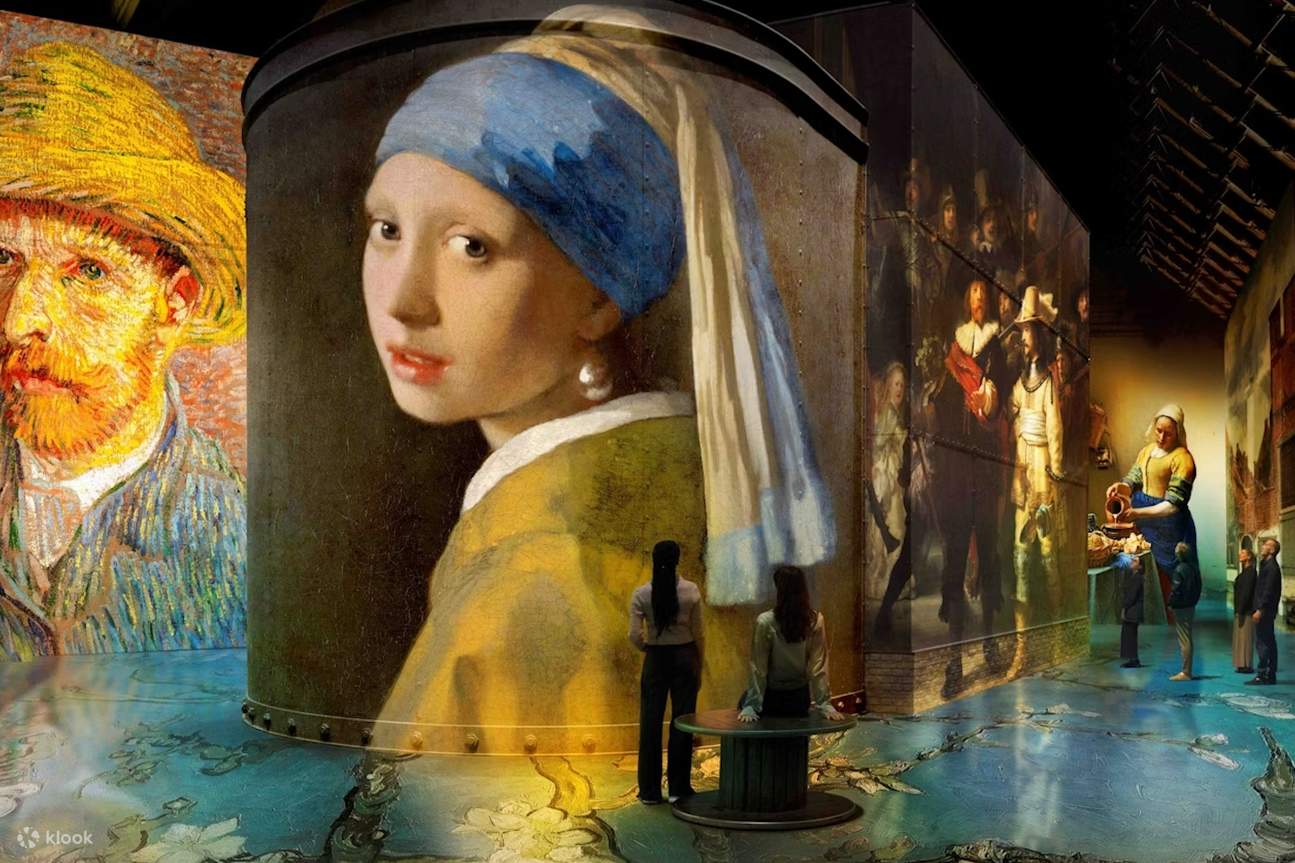 [ไม่ต้องต่อคิว] บัตรเข้าชมการแสดงงานดิจิทัลอาร์ต Fabrique des Lumières ในอัมสเตอร์ดัม